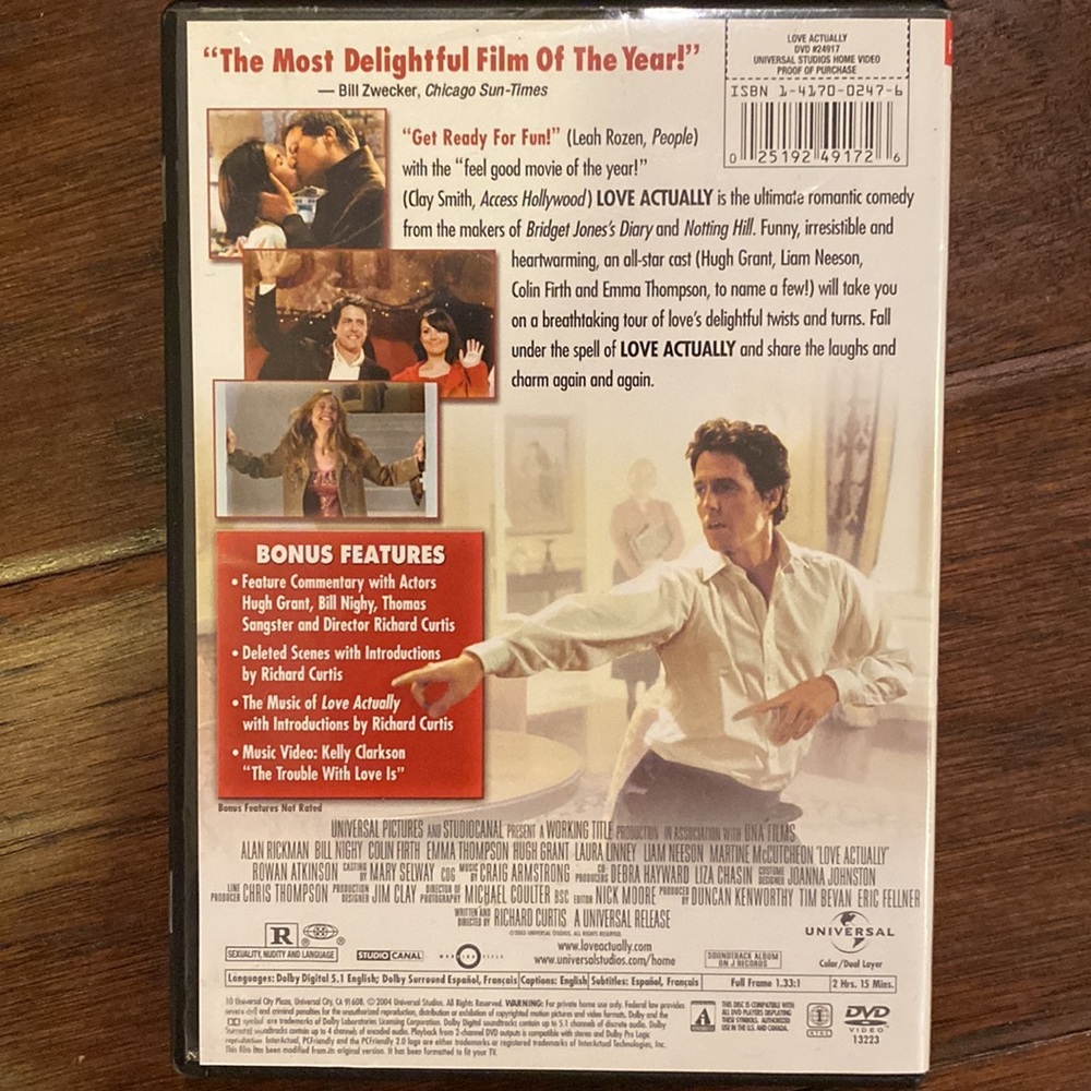 Set of 3 DVD classic movies early 2000s romcom romantic comedy π DVD movie disc - Picture 9 of 16
